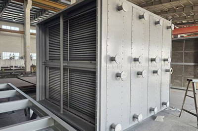 Condenser for industrial drying systems