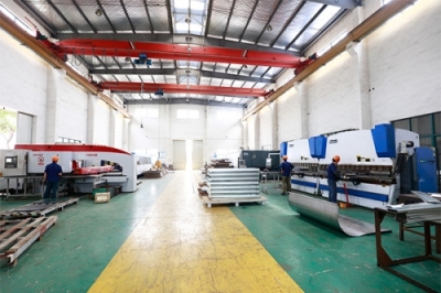 Production workshop of Hongsheng radiator factory